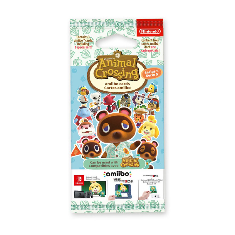Cartes Amiibo Animal Crossing Série 5 - NINTENDO - 64510018085