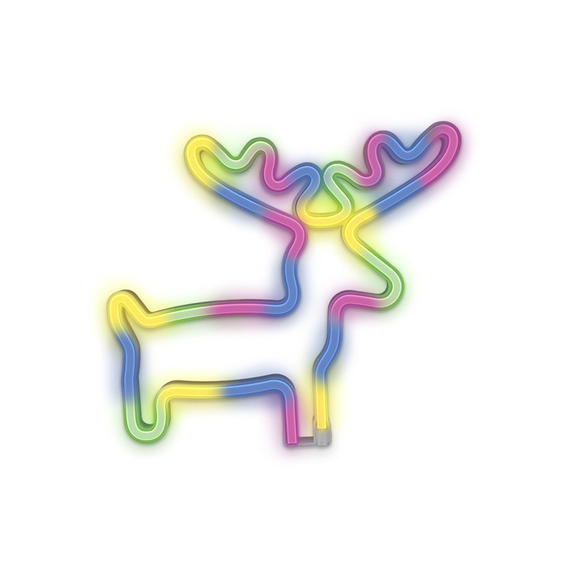 Néon LED ELK Bat + USB FLNE12 Multicolore - FOREVER LIGHTS - NEON-15