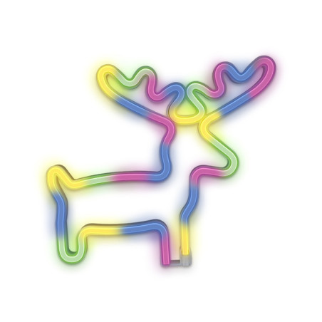 Néon LED ELK Bat + USB FLNE12 Multicolore - FOREVER LIGHTS - NEON-15