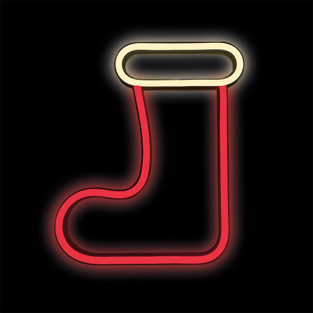 Néon LED Chaussette de Noel USB-A - FOREVER LIGHTS - NEON-16