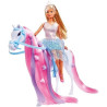 Poupée Steffi Love Riding Princess & Cheval 29cm SIMBA - Dès 3 ans