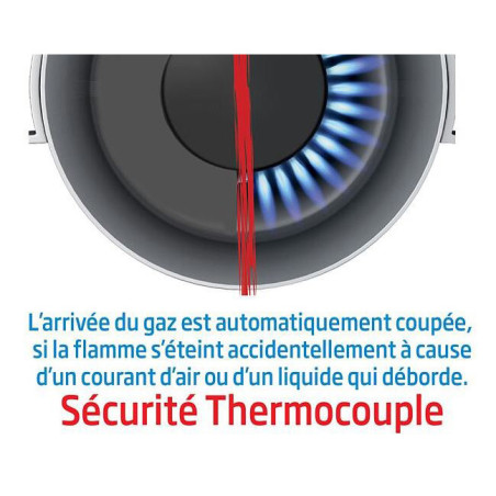 Cuisinière Mixte Pose Libre 3 Gaz + 1 Electrique Blanc - BEKO - FSE63120DWCS