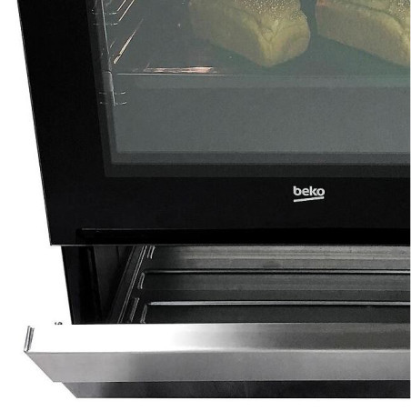 Cuisinière Mixte Pose Libre 3 Gaz + 1 Electrique Blanc - BEKO - FSE63120DWCS