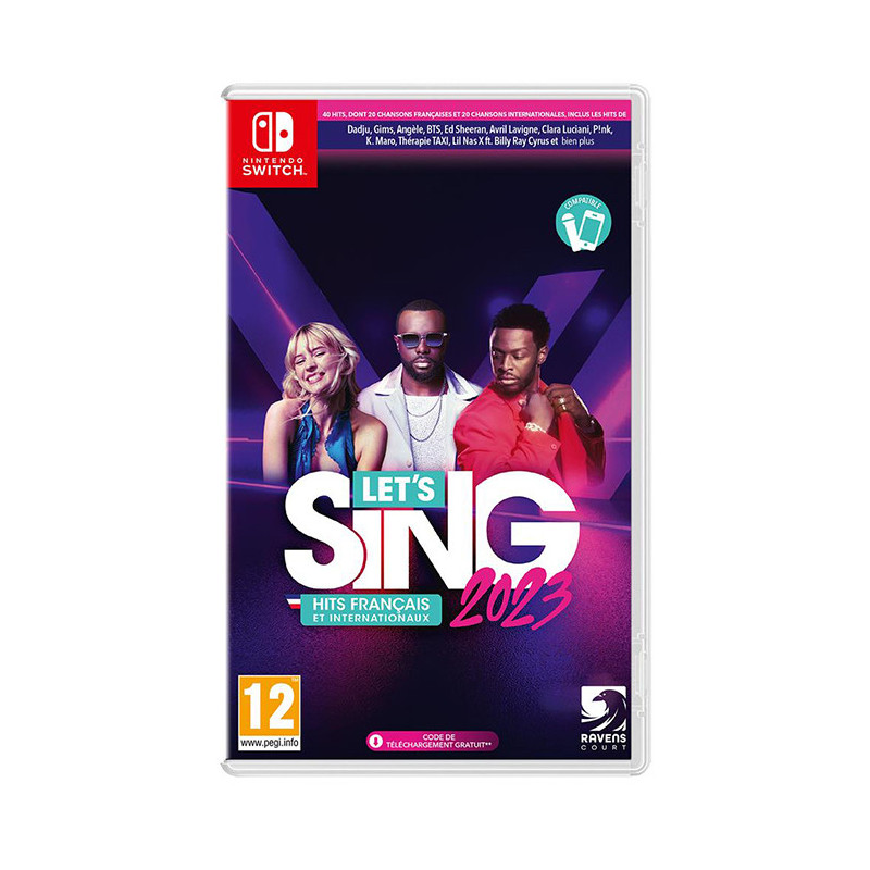 Jeu Switch Let's Sing 2023 - KOCH MEDIA - 72840021461
