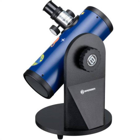 Télescope Compact Junior 76/300 Smart Noir/Bleu  - BRESSER - 8843205