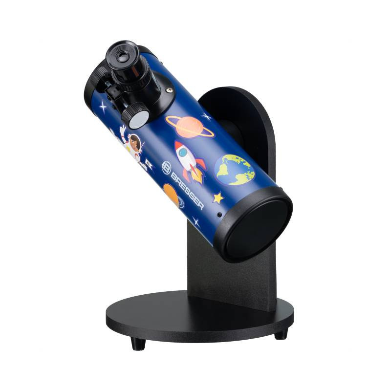 Télescope Compact Junior 76/300 Smart Noir/Bleu  - BRESSER - 8843205