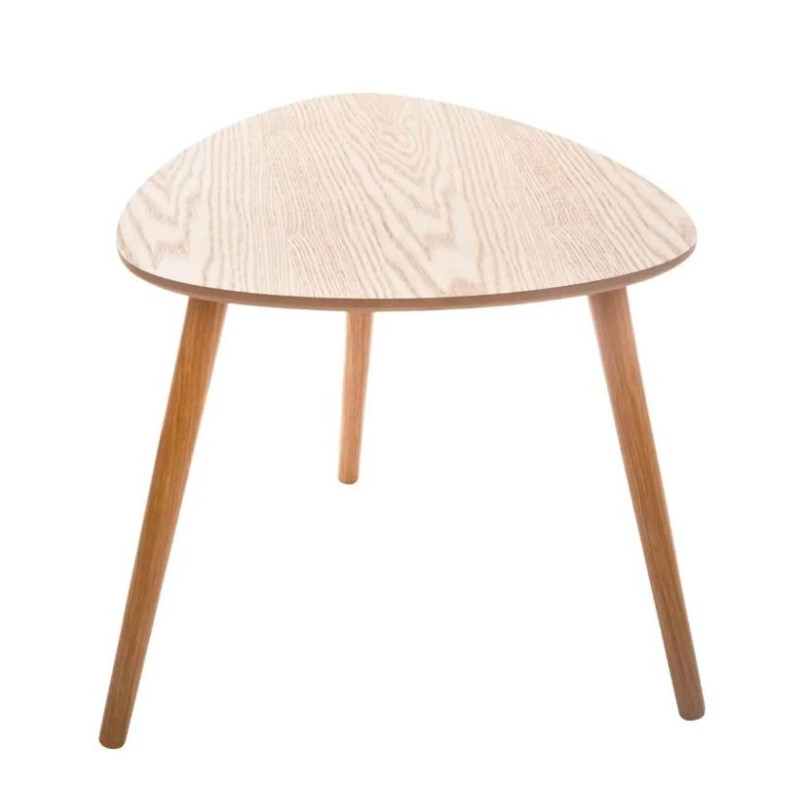 Set de 3 Tables à Café Mileo Bois - ATMOSPHERA - 164094A