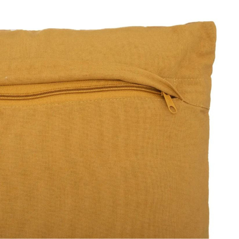 Coussin oasis mouton en Coton avec Pompons 40x40cm - ATMOSPHERA - 188224 