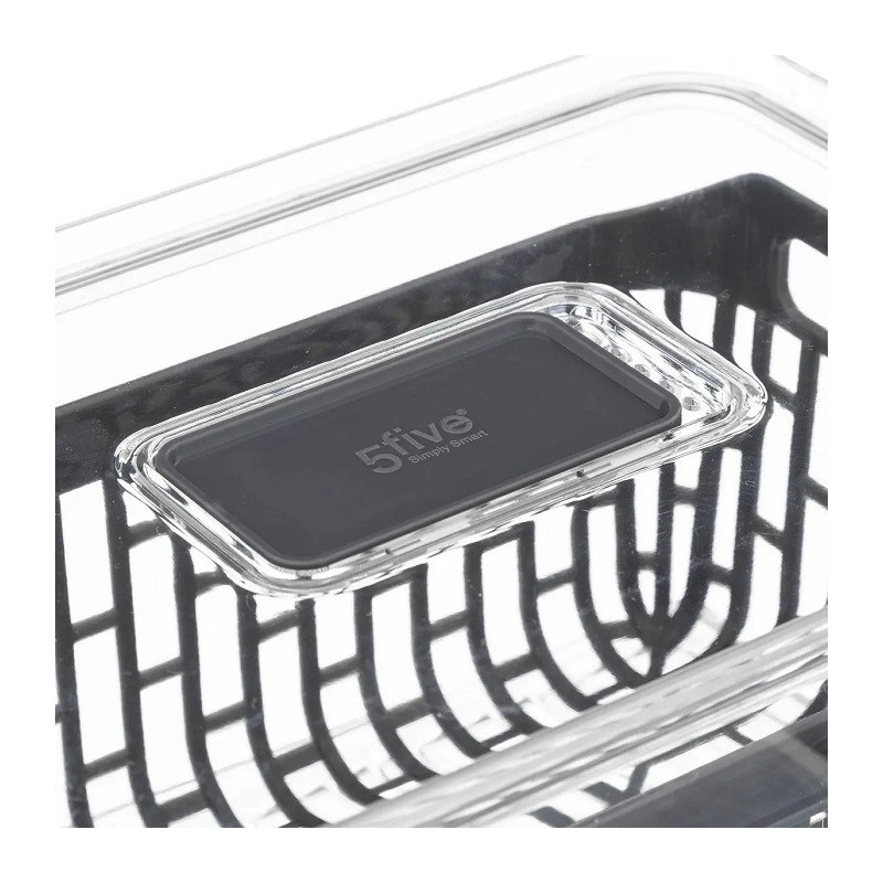 Boîte Frigo Tidy Fridge 24x15cm Gris - 5FIVE SIMPLY SMART - 189617