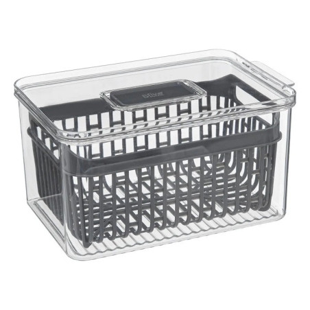 Boîte Frigo Tidy Fridge 24x15cm Gris - 5FIVE SIMPLY SMART - 189617
