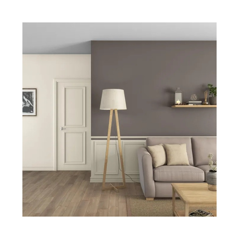 Peinture Mur/Boiserie/Radiateur Multisupports Blanc Paper 4 Satiné 0,5L - LUXENS - 5603239