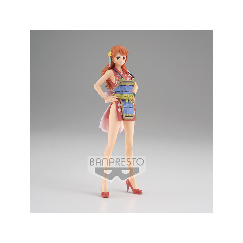 Figurine One Piece DXF The Grandline Lady Nami Wanokuni Vol.7 16cm - BANPRESTO - 75530016598