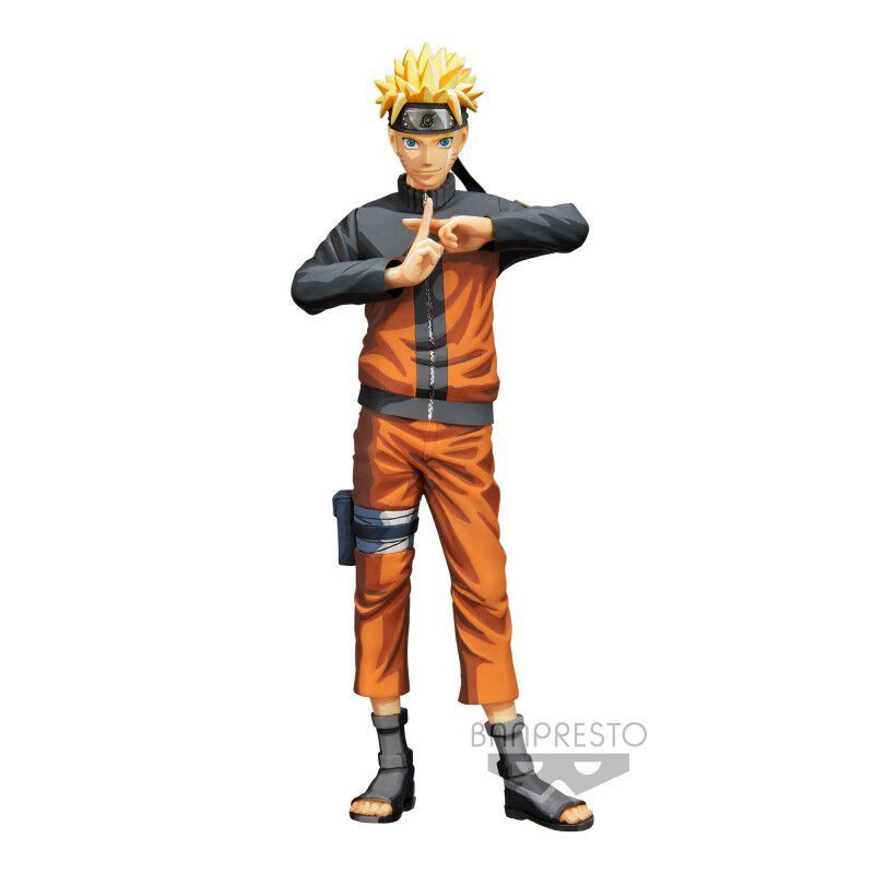 Figurine Naruto Shippuden Grandista Nero Naruto Uzumaki 25cm - BANPRESTO - 75530017420.
