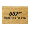 Paillason James Bond Reporting For Duty Doormat 40x60cm - PYRAMID INTERNATIONAL - GP85531