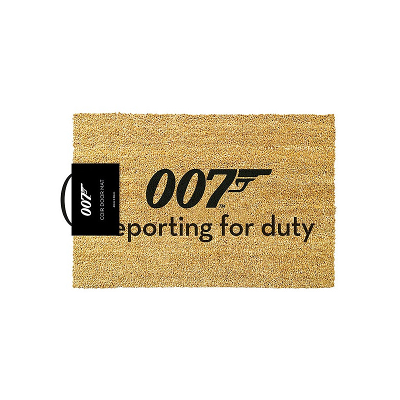 Paillason James Bond Reporting For Duty Doormat 40x60cm - PYRAMID INTERNATIONAL - GP85531