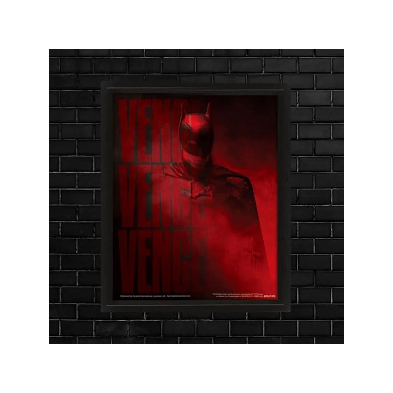 Cadre 3D Batman Vengeance Effet Animé - PYRAMID INTERNATIONAL - EPPL71470