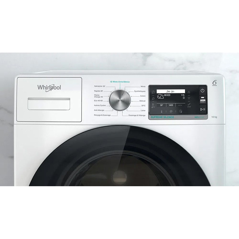 Lave-linge hublot - WHIRLPOOL - w6w045wbfr
