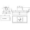 Hotte plafond Galaxy Plus 230-820 m3/h Inox - FRANKE - 626101-GALAXYPLUS