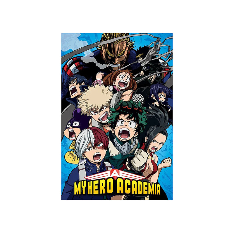 Poster My Hero Academia Cobalt Blast Group 61x91cm - PYRAMID INTERNATIONAL - PP34413