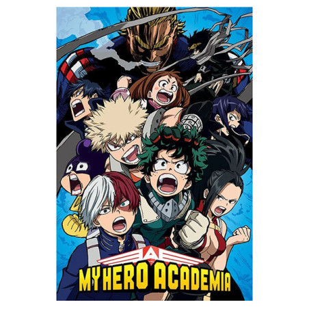 Poster My Hero Academia Cobalt Blast Group 61x91cm - PYRAMID INTERNATIONAL - PP34413