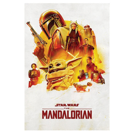 Poster Star Wars The Mandalorian Adventure 61x91cm - PYRAMID INTERNATIONAL - PP34872