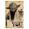 Poster Star Wars Yoda May The Force be With You 61x91cm - PYRAMID INTERNATIONAL - PP33690