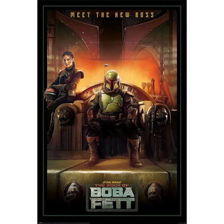 Poster Star Wars The Book of Boba Fett Meet The New Boss 61x91cm - PYRAMID INTERNATIONAL - PP34918