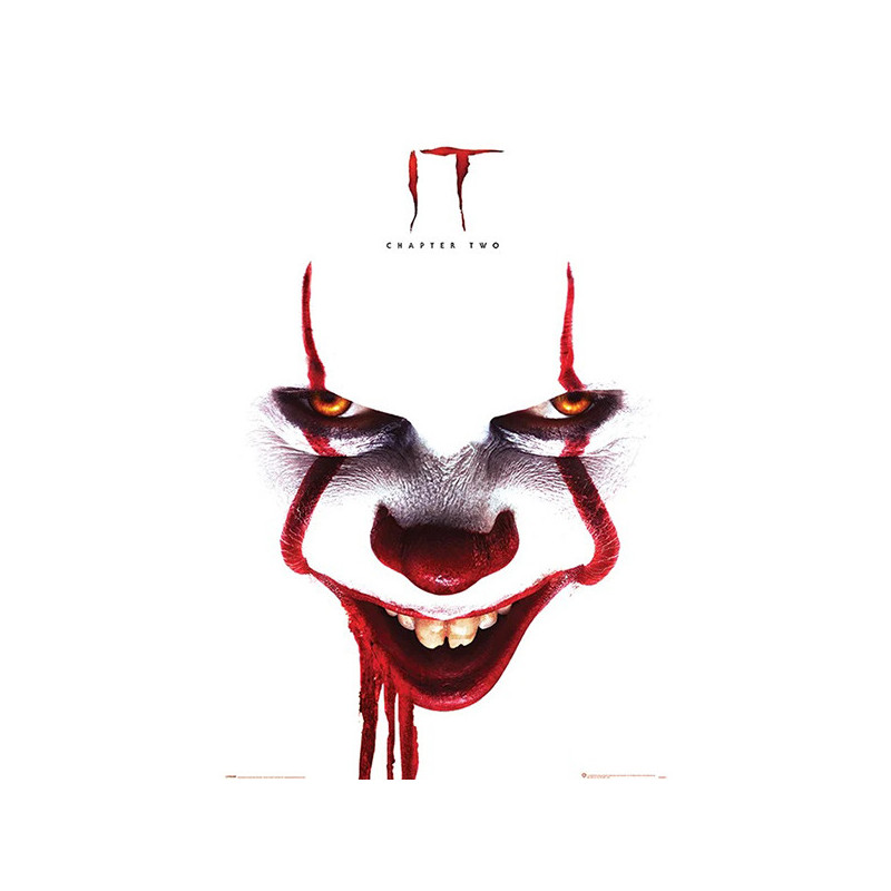 Poster IT Chapter Two Pennywise Face 61x91cm - PYRAMID INTERNATIONAL - PP34579