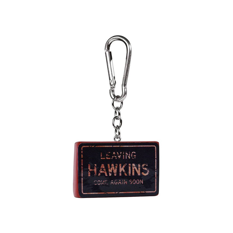 Porte-clés 3D Stranger Things Hawkins Sign - PYRAMID INTERNATIONAL - RKR39233