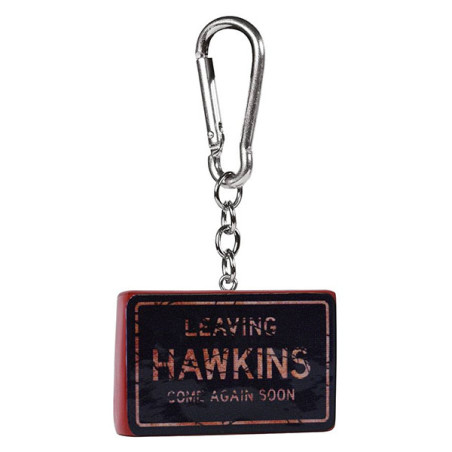 Porte-clés 3D Stranger Things Hawkins Sign - PYRAMID INTERNATIONAL - RKR39233
