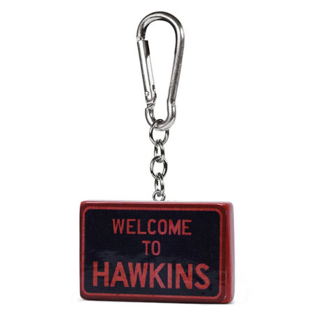 Porte-clés 3D Stranger Things Hawkins Sign - PYRAMID INTERNATIONAL - RKR39233