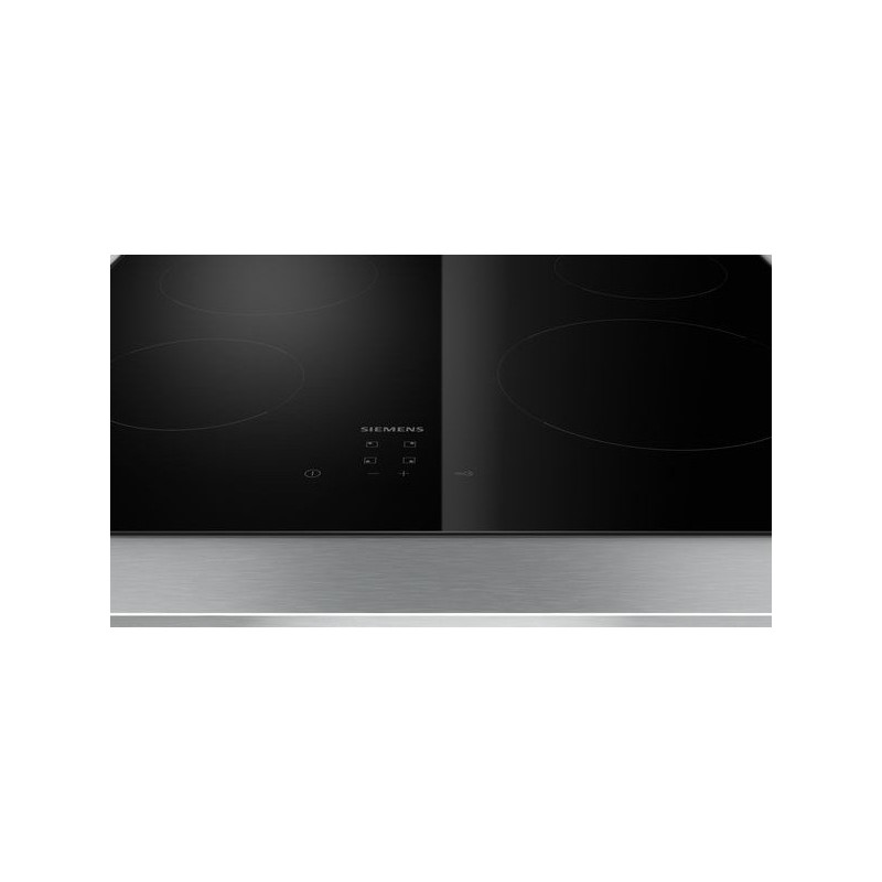 Plaque de cuisson vitrocéramique iQ100 4 Foyers Noir - SIEMENS - ET61RBEB8E