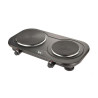 Plaque de cuisson 2 foyers 2500W Noir - 7LINE - 369099