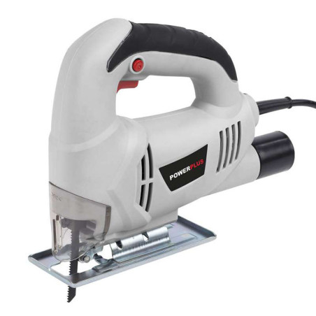 Scie Sauteuse Filaire 350W Noir/Blanc - POWER PLUS