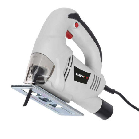 Scie Sauteuse Filaire 350W Noir/Blanc - POWER PLUS