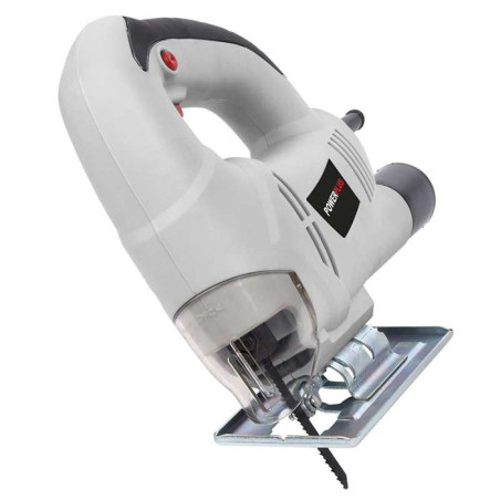 Scie Sauteuse Filaire 350W Noir/Blanc - POWER PLUS