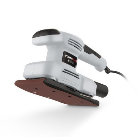 Ponceuse Orbitale filaire 150W Noir/Blanc - POWER PLUS