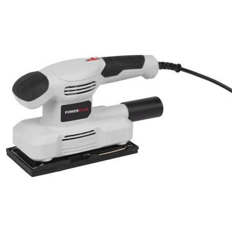 Ponceuse Orbitale filaire 150W Noir/Blanc - POWER PLUS