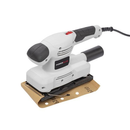 Ponceuse Orbitale filaire 150W Noir/Blanc - POWER PLUS