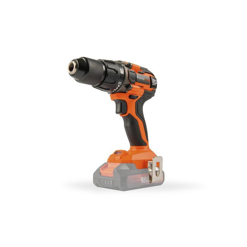 Perceuse-Visseuse Dual Power 20V Li-Ion Noir/Orange