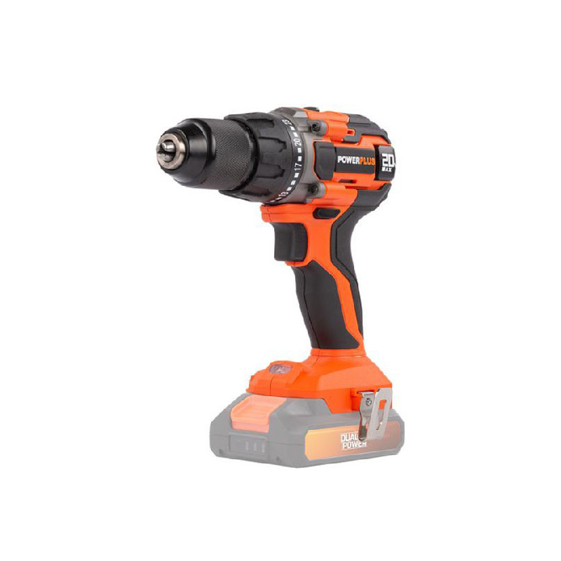 Perceuse-Visseuse Dual Power 20V Li-Ion Noir/Orange