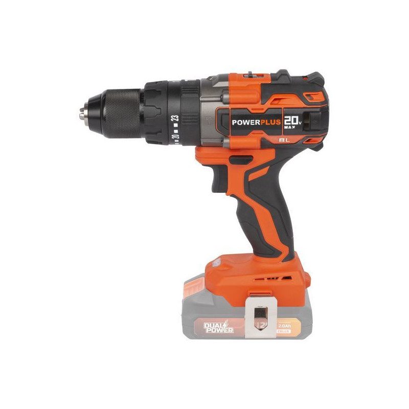 Perceuse/Visseuse à Percussion Dual Power 20V sans balais Noir/Orange