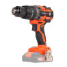 Perceuse/Visseuse à Percussion Dual Power 20V sans balais Noir/Orange