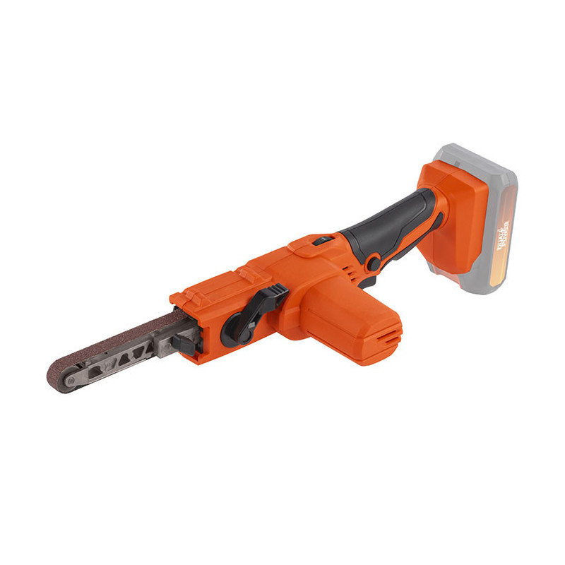 Lime/Ponceuse à Bande Dual Power 20V Noir/Orange - POWER PLUS