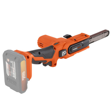 Lime/Ponceuse à Bande Dual Power 20V Noir/Orange - POWER PLUS