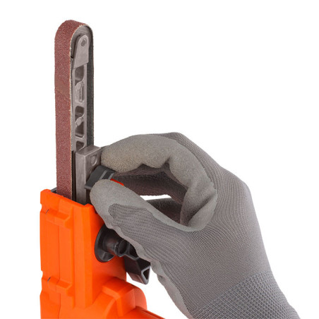 Lime/Ponceuse à Bande Dual Power 20V Noir/Orange - POWER PLUS