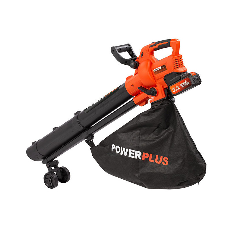 Aspirateur/Souffleur de Feuilles Dual Power Sans balais 40V POWER PLUS — free download
