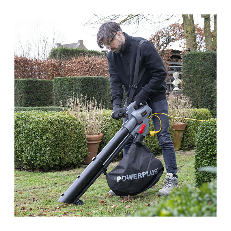 Aspirateur/Souffleur de Feuilles 3300W - POWERPLUS