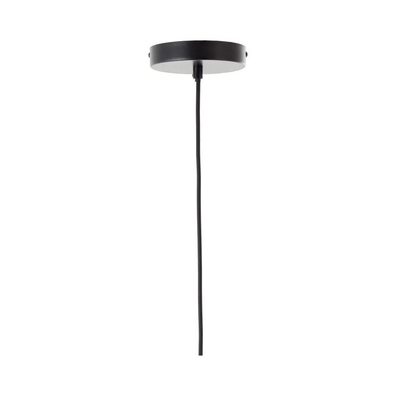 Suspension E27 Métal Pecan Ø38 cm Noir/Naturel