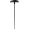 Suspension E27 Métal Pecan Ø38 cm Noir/Naturel